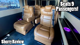 2021 Ram ProMaster 9 Passenger LUXURY Conversion Van | Sherry Review