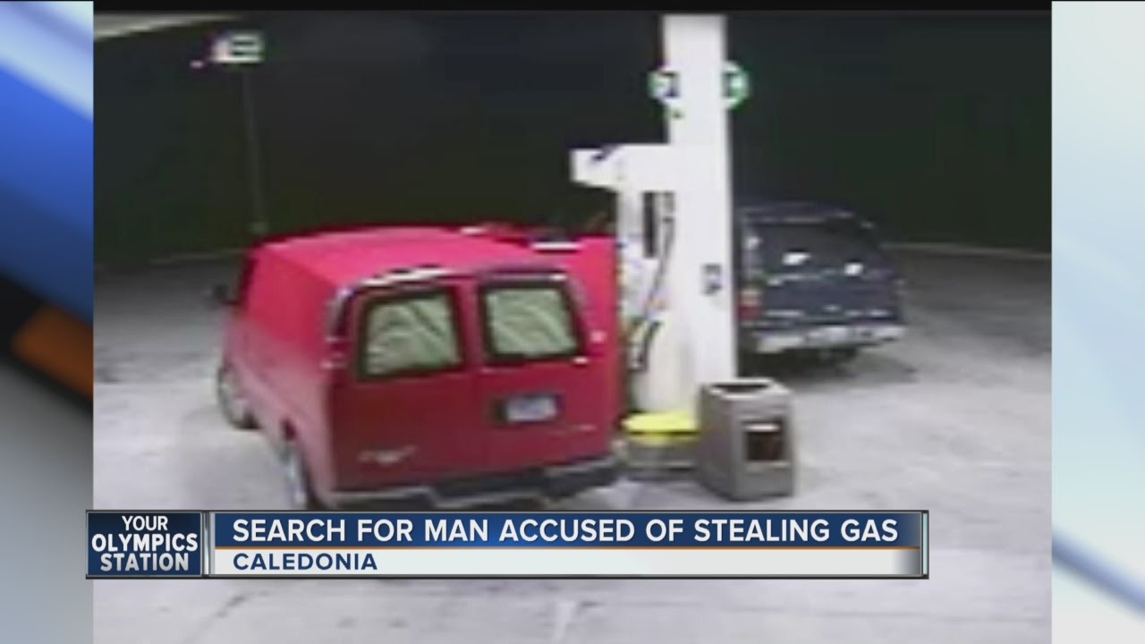 Man caught on camera stealing 1,300 gallons of gas