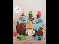 Ninjago Torte I Ninjago Cake Tutorial I Kinderschokoladencreme