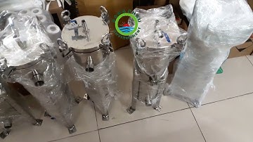 Bình lọc 1 túi size 4 Trung Quốc 🆕 bình lọc túi size 4 túi lọc size 4 Video