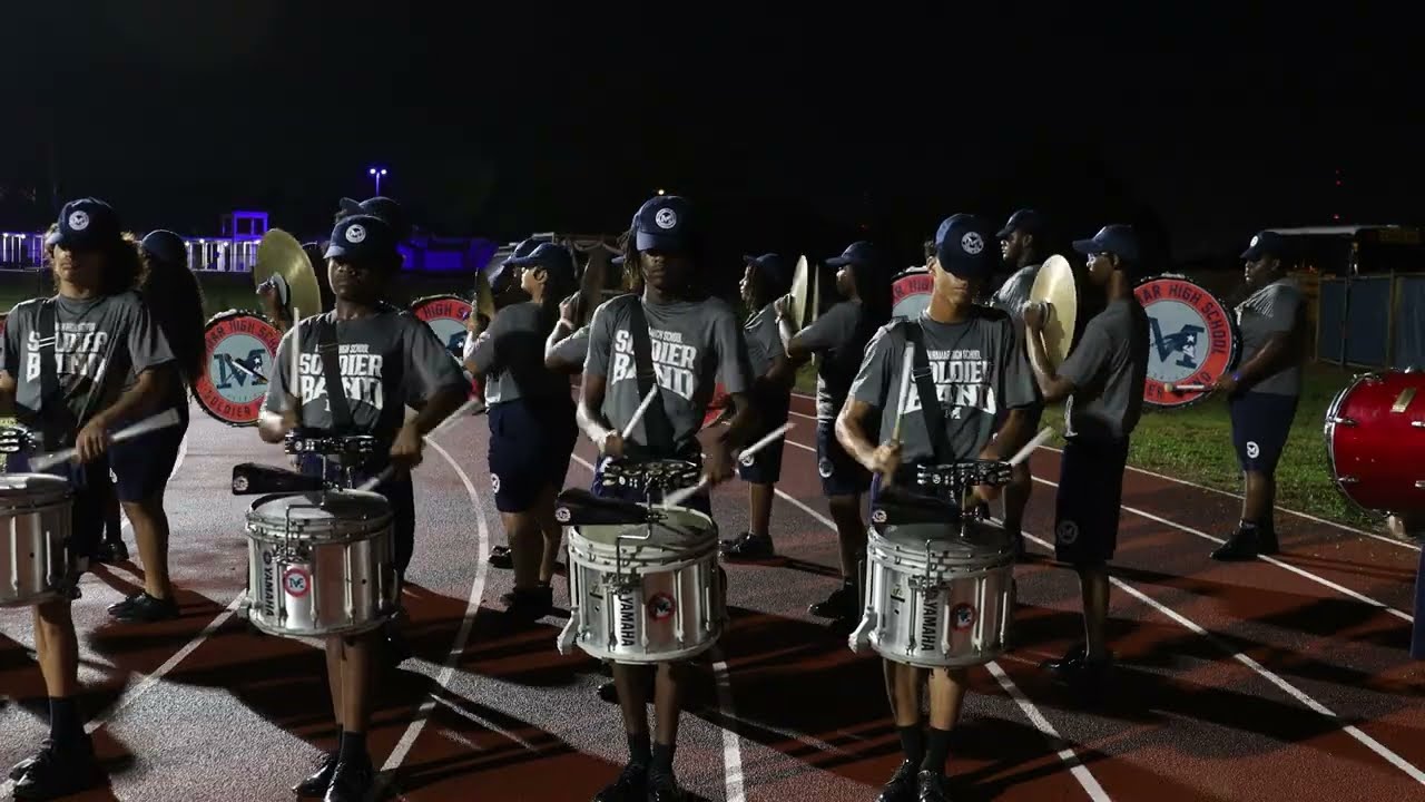 McArthur high school vs Miramar high school Drumline battle 2025