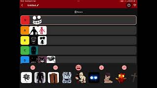 Tier list mit doors monster  @thinknoodles