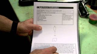 Dry fire drills 1:   sight picture acquisition from draw