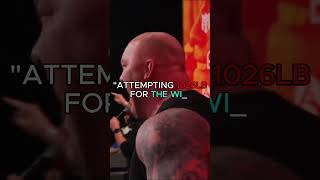 Halfthor vs. Elephant Bar 🥶 #Halfthor  #edit #gym #gymmotivation #stone #strongman #viral #shorts