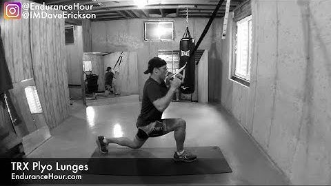 How To Demo: TRX Plyo Lunges with Dave Erickson