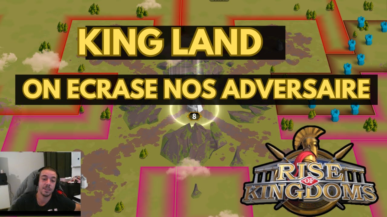 KING LAND ON LES ECRASE !!! ON GAGNE NOTRE 3 ETOILES RISE OF