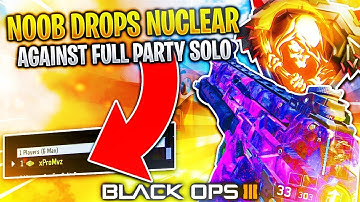 PLAYING ON A NOOB ACCOUNT AGAINST A FULL PARTY SOLO!