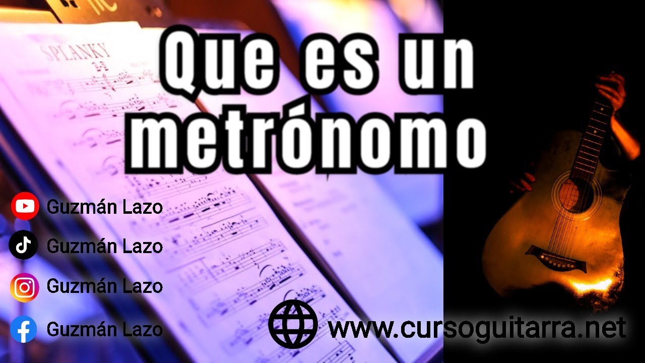Que es un metrónomo y como se usa? YouTube