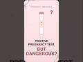 Positive Pregnancy Test... But Dangerous?🚨(Part 2) #ectopicpregnancy #shorts