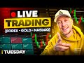 Live Trading Forex, Gold, And Nasdaq (My Best Scalping Strategy EVER!)