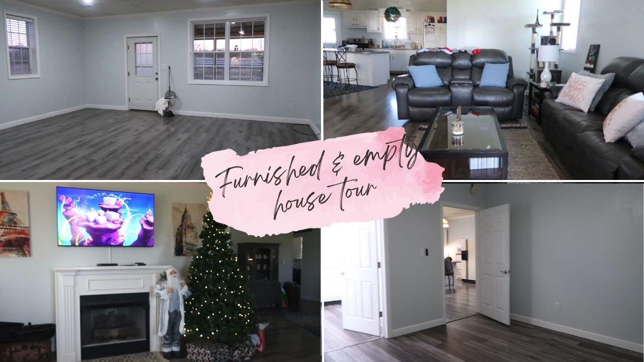 FURNISHED & EMPTY HOUSE TOUR - YouTube