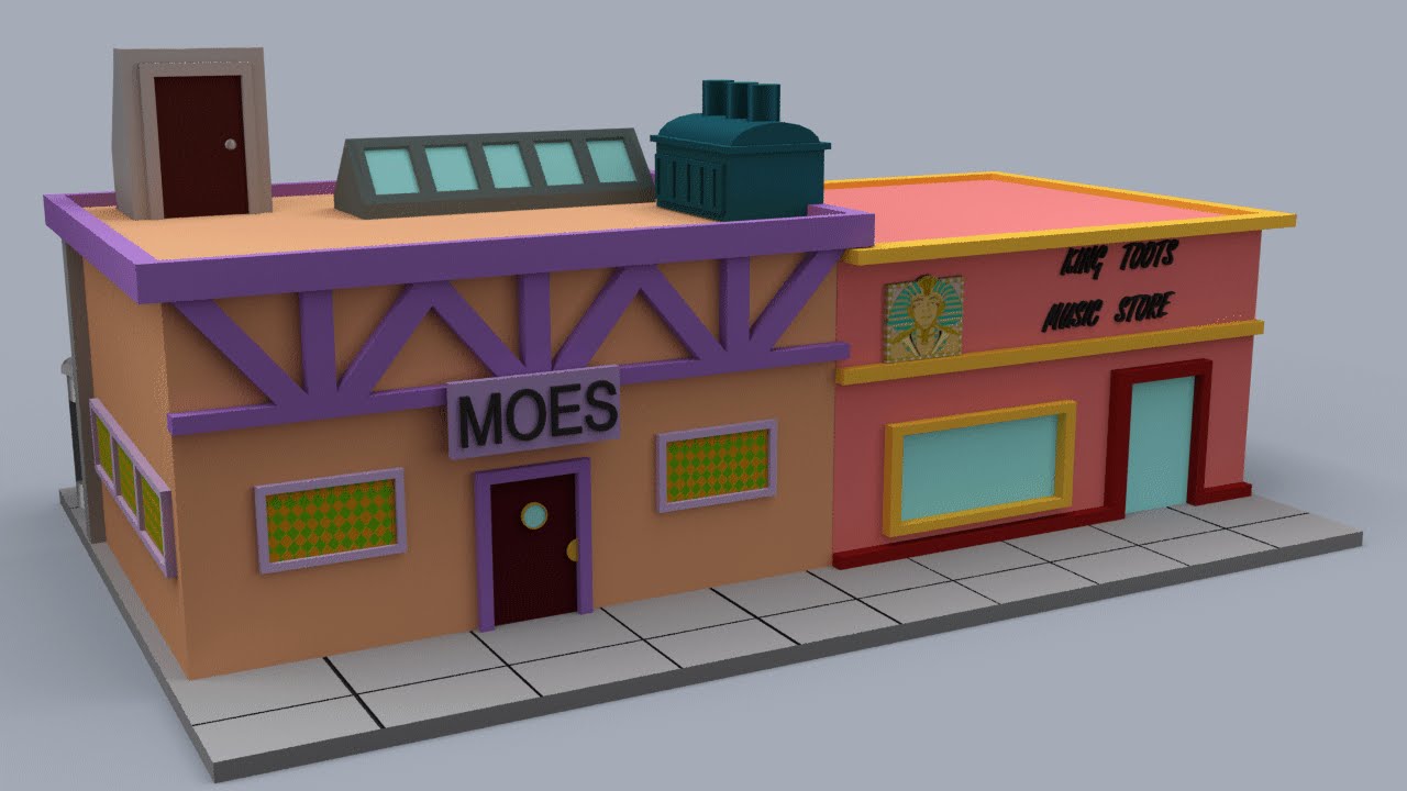 Moe's bar | The simpsons - YouTube