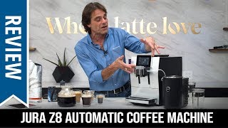 review jura z8 automatic coffee machine youtube