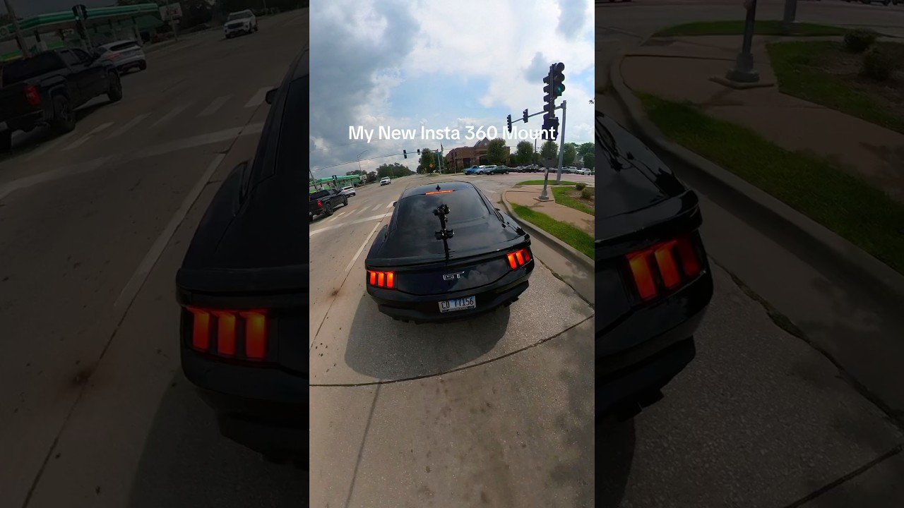 Моё новое автомобильное крепление на присоске Pellking для Insta 360 X2 