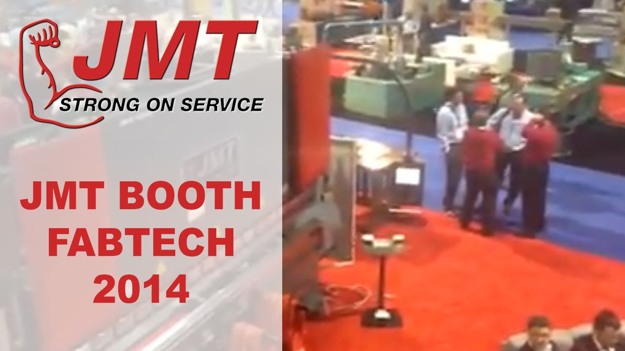 JMT Booth on Day 1 of Fabtech 2014