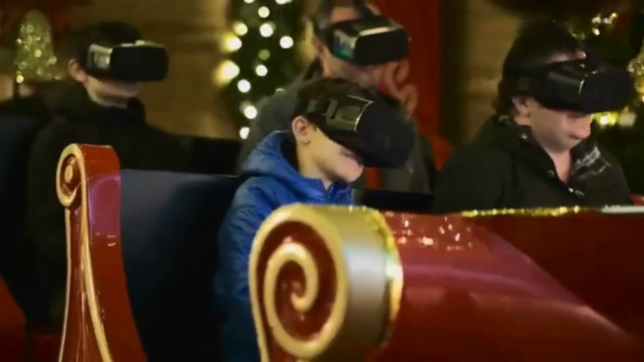 VR Sleigh Ride at Woburn Sands Garden Centre