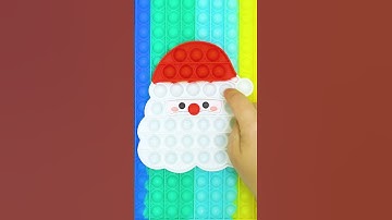 ASMR🎅Satisfying Pop It Fidget Toy🎅Tingly Triggers, Tapping, Relaxing Sounds, No Talking