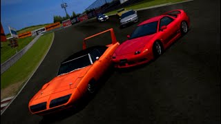 Muscle Cars vs. JDM Cars (Gran Turismo 4 custom race)