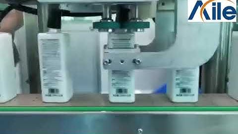 #AILE High speed double head tracking capping machine(Working video)