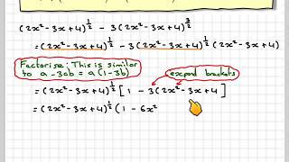 Simplifying indices by factorisation