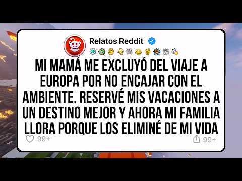 Mi mamá me excluyó del viaje a Europa por no encajar con el ambiente. Reservé mis vacaciones a un...