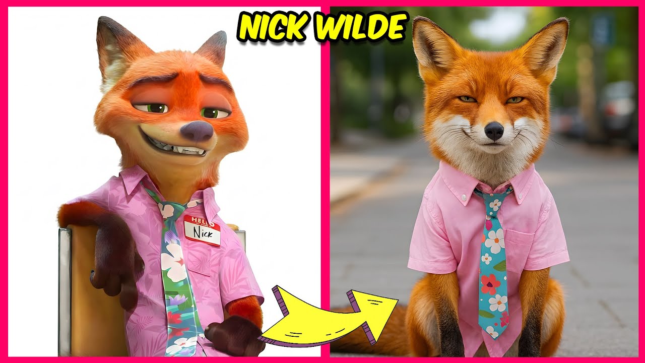 Zootopia 2 Characters in REAL LIFE ~ Guess Zootopia 2 Characters by Voice