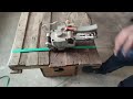 Pneumatics Strapping Machine for PET / PP Strap by Merit Straps &amp; Packaging Industries.