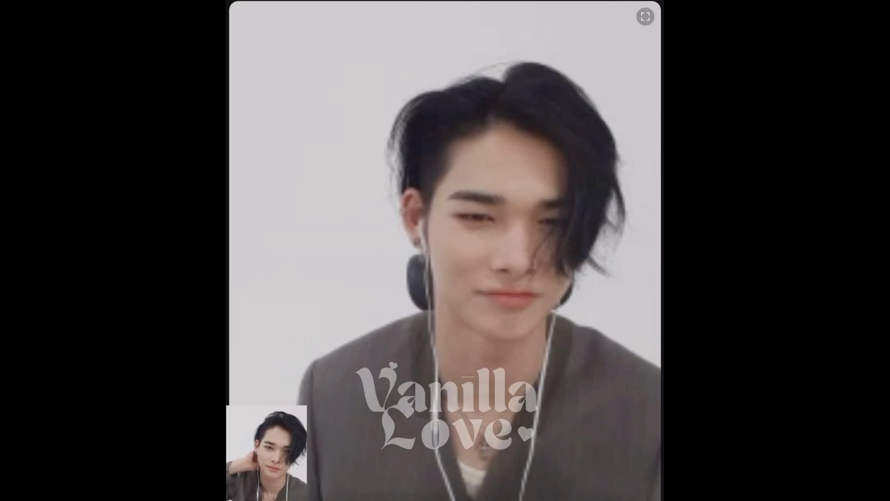 “aigoo” - when I suddenly appeared again after the call ended 