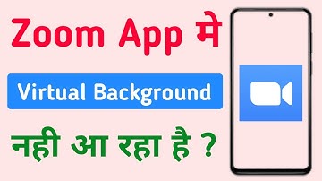 Zoom Virtual Background Not Showing In Settings
