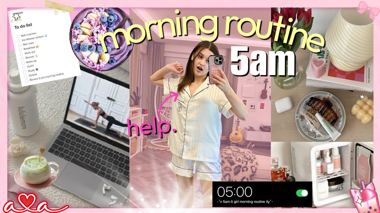 waking up at 5am ౨ৎ  die ultimative 