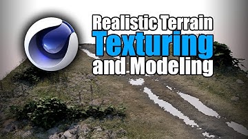 Cinema 4D - Realistic Terrain Texturing and Modeling tutorial