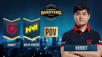 CS:GO - PoV - Hobbit - Gambit vs. Natus Vincere - DreamHack Masters Spring 2021 - Grand Final