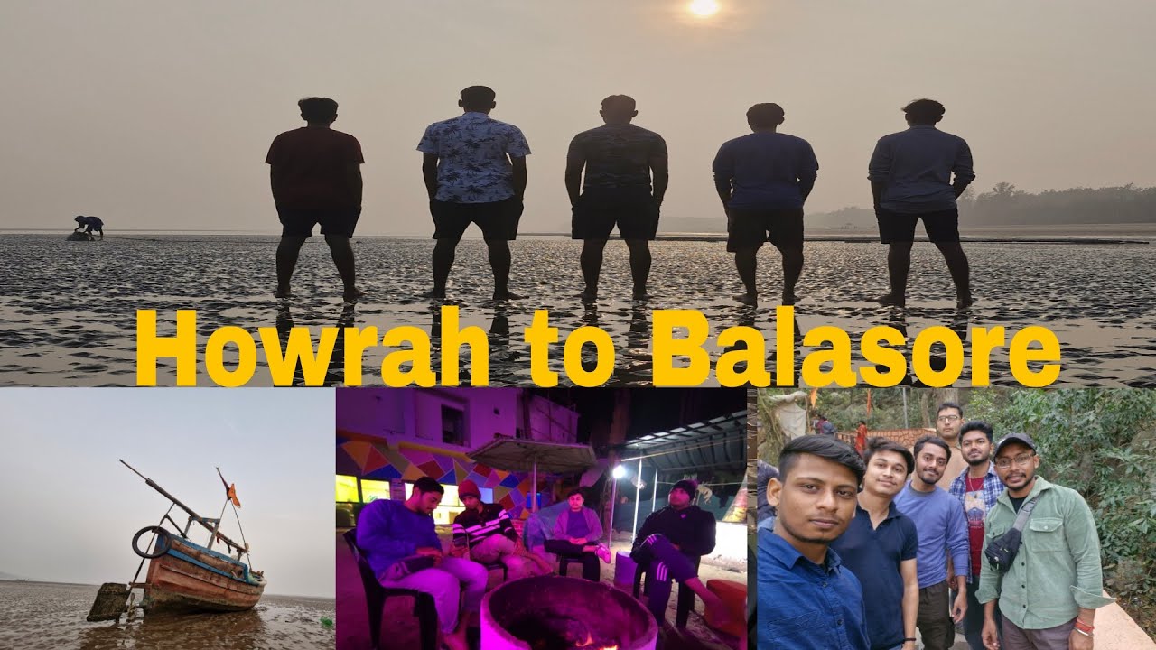 Howrah to Balasore Travel Vlog | Beautiful Beaches & Panchalingeshwar Temple | Odisha