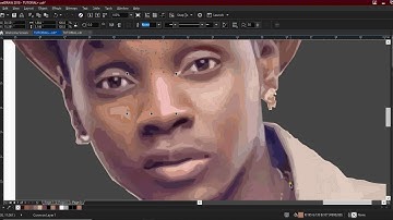 Cartoon Effect on PICTURE in CorelDRAW