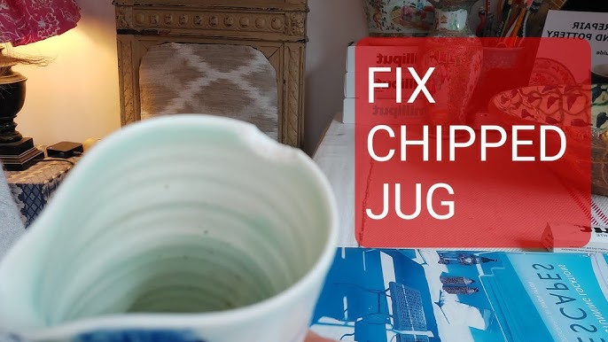 How to fix broken ceramic with super glue