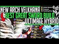 New Arch Tempered Velkhana Best Great Sword Build - Highest Damage - Monster Hunter World Iceborne!