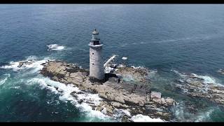 Ram Island Ledge Lighthouse Flyaround- Maine