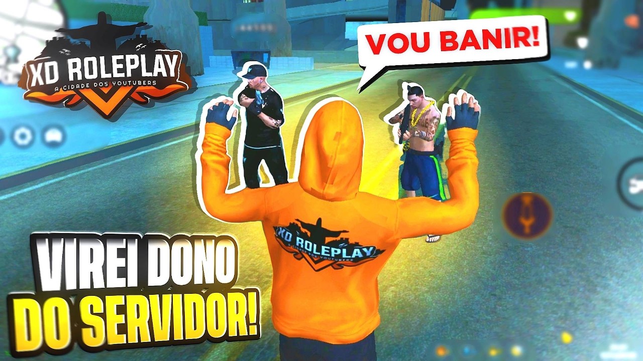 VIREI DONO DO MTA DE ANDROID POR UM DIA! (TROLLEI GERAL😂) - GTA SAMP XD RP