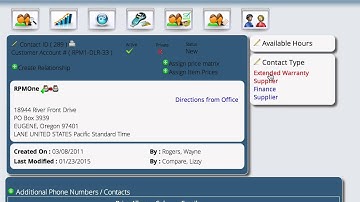 Setting Up An Extended Warranty Supplier In Lizzy