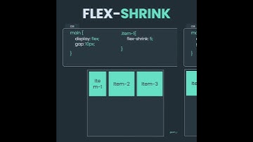 14초 만에 Flexbox flex-shrink를 배워보세요.