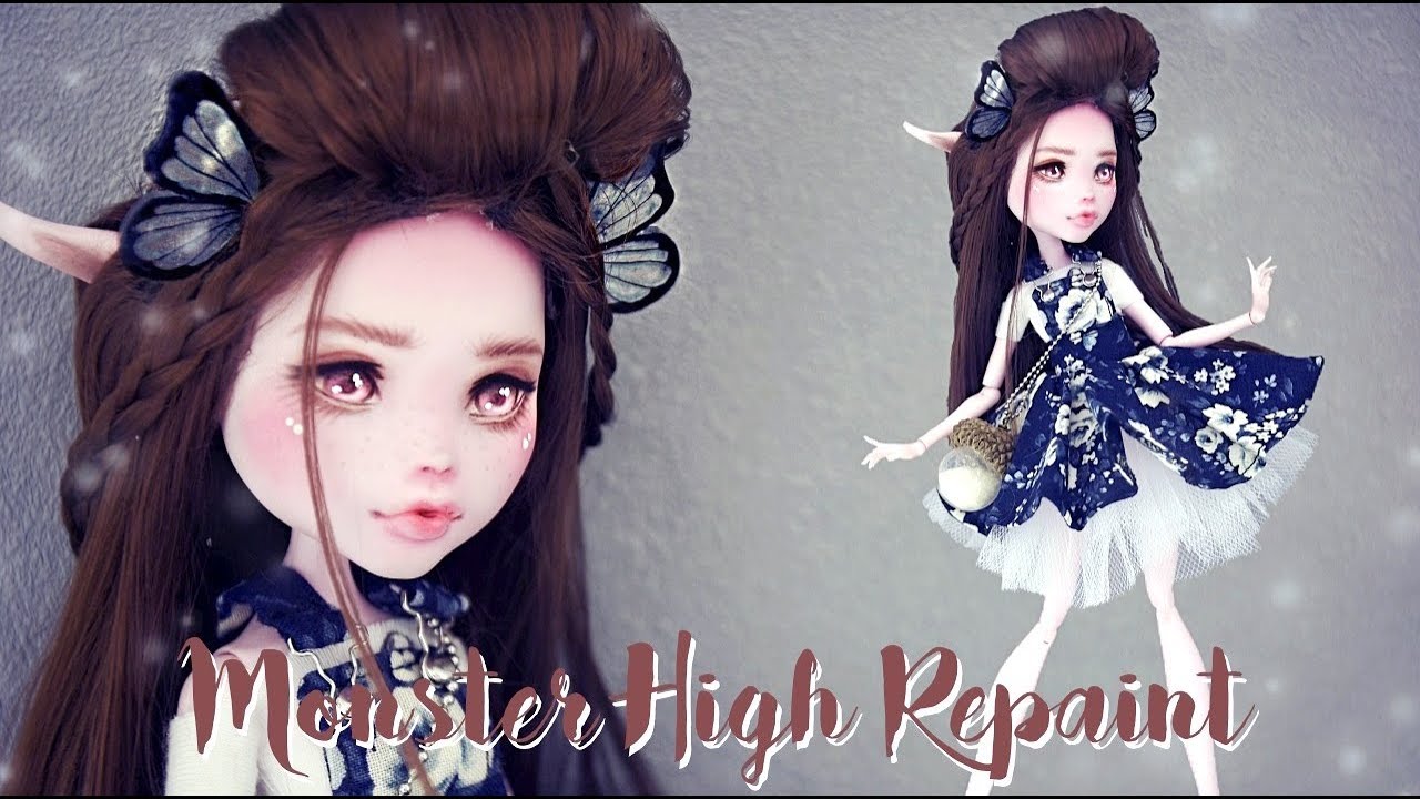 MONSTER HIGH REPAINT ENAEL WORK IN PROGRESS (English sub)