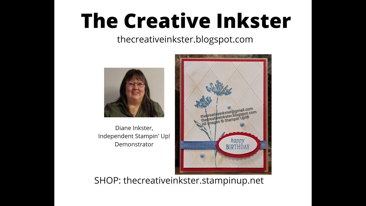 Faux Tile and Marker to Stamp Techniques June 28, 2023 with The Creative Inkster