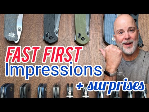 WOW! Saturday Must View! 5 New Knives This Week + a Surprise Announcement!