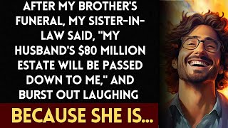After My Brother's Funeral, My Sister-in-Law Declares, The $80 Million Inheritance Is Mine.