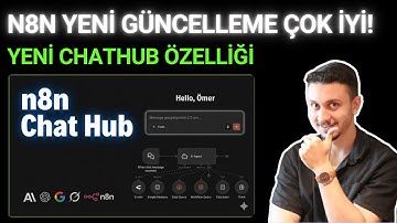 n8n’in Chat Hub GÜNCELLEMESİ: Detaylı İnceleme! Yapay Zekayla Workflowları Yönet & Agent Oluştur