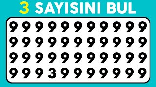 Gözlerin Ne Kadar İyi ? Ben Diğerlerinden Farklıyım Beni Ayırt Edebilir Misin?