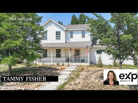 3386 Wild West Ln, Wellington, CO home video tour
