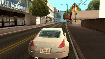 gta sa gfx+tokyo drift 350z