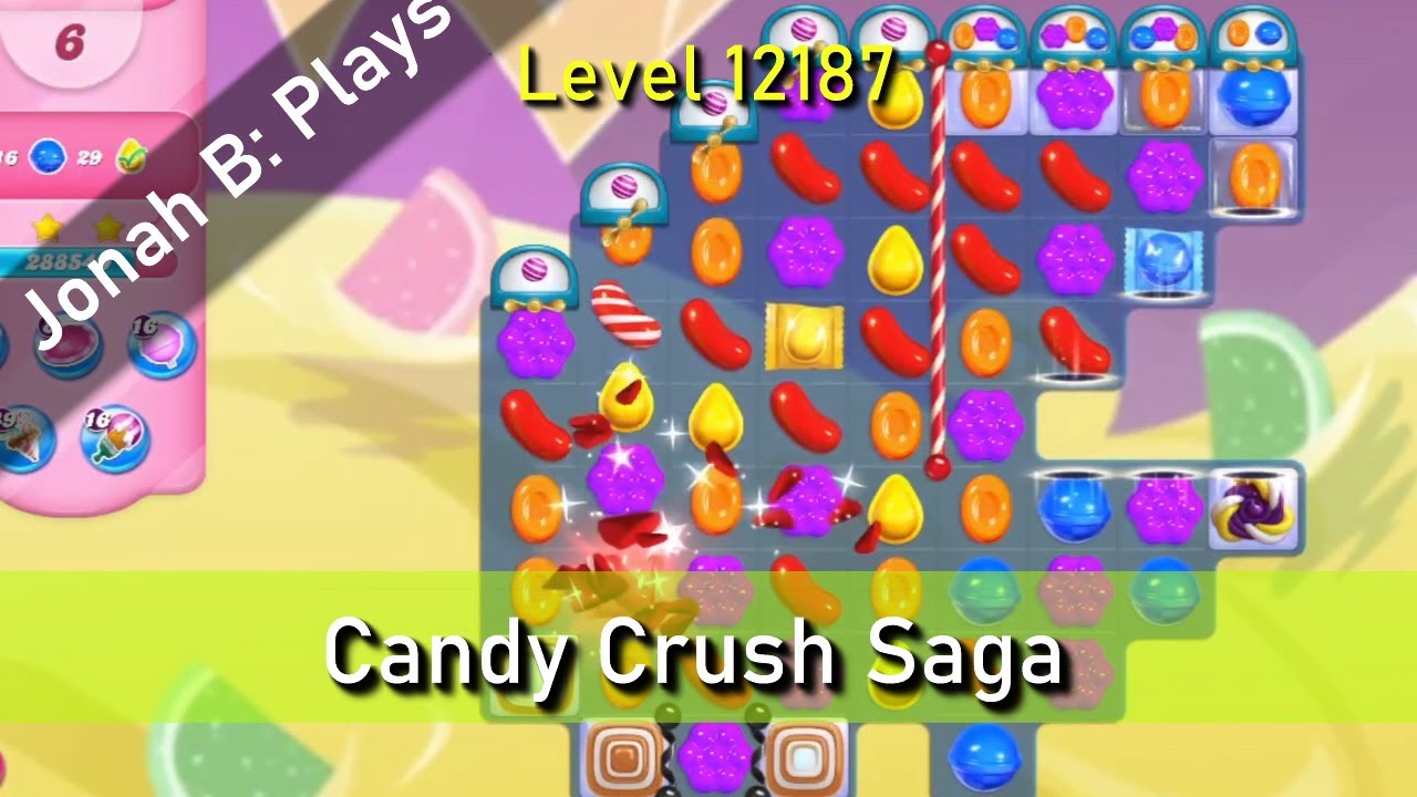 Candy Crush Saga Level 12187