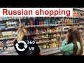 Regular Russian grocery store in 360 VR